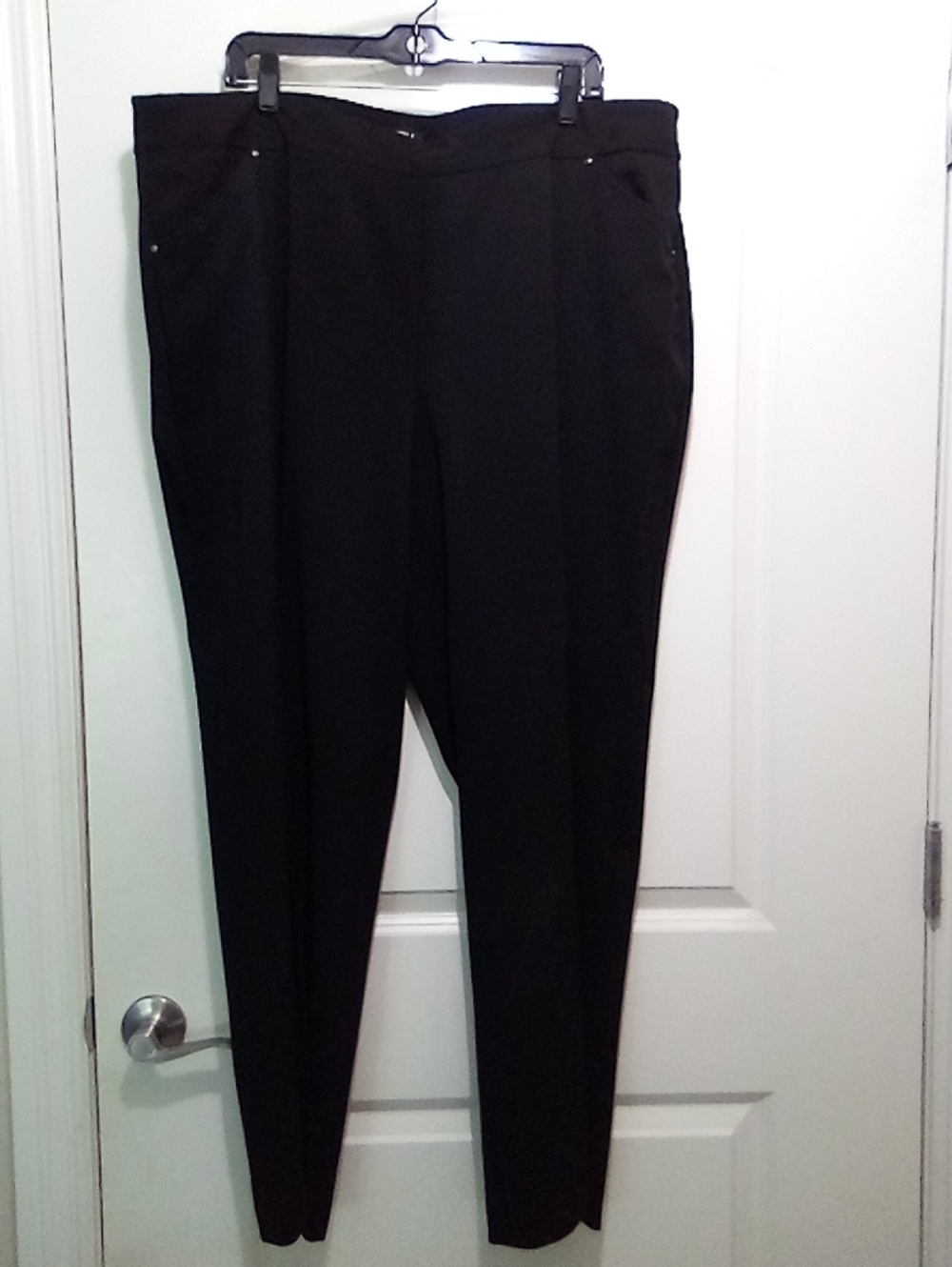 Women's Classic Black Dress Pants - Tailored Fit